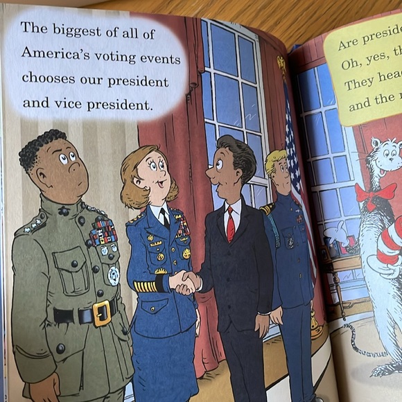One Vote, Two Votes, I Vote, You Vote Dr. Seuss Book - Picture 5 of 7